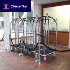 Baggage trolley BIRDCAGEfor hotelcommercialstainless steel