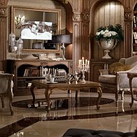 Traditional coffee table FLORENCEwalnutrectangularhome
