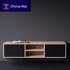 Contemporary TV cabinet ZETwith storagehi-fiash