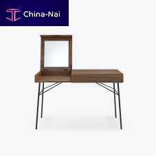 Contemporary dressing table Juliette wood veneerAmerican walnutMDF