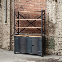 High sideboard PX 3contemporarywoodenwith shelf