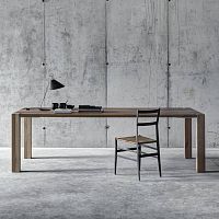 Contemporary dining table WF1walnutsolid woodchestnut