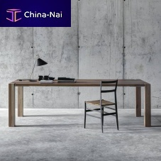 Contemporary dining table WF1walnutsolid woodchestnut