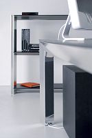 Contemporary boardroom table GIANOwood veneermelaminealuminum