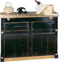 Traditional bar cabinet CP-071Twoodencustomblack