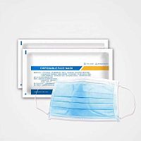 Adult surgical mask Blue Earloopnon-wovendisposable3-ply