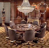 Classic table 14105solid woodsolid wood baseoctagonal