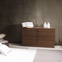Contemporary chest of drawers EONwalnutmaplenot specified