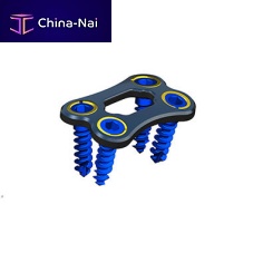 Cervical vertebra arthrodesis plate ISpine ACP-/1 level