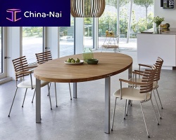 Contemporary dining table GM 2152oakwalnutsolid wood