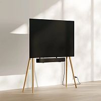 Contemporary TV stand Natural Oil Waxhandmadesteeloak