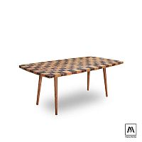 Contemporary table GRANADAcorkwooden baserectangular