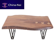 Contemporary table DOAL metalmetal baserectangular