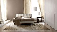 Double bed TENDERcontemporarywith upholstered headboardupholstered