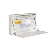 Contemporary secretary desk woodenwall-mounted