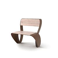 Contemporary chair FLUXUSoutdoorindoorwooden