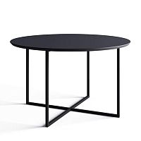Contemporary table EVAlaminatemetal baseround