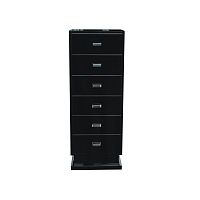 Art Deco chiffonier K010lacquered woodglossy lacquered woodblack