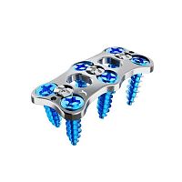 Cervical arthrodesis plate PROCTOPUSlockingmetallic1 level