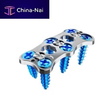 Cervical arthrodesis plate PROCTOPUSlockingmetallic1 level