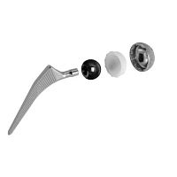 Minimally invasive femoral stem POLARSTEMcemented or non-cemented