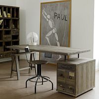 Traditional desk HISTOIRE  TIROIRwoodenwith storage compartment