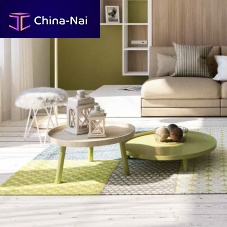 Contemporary coffee table ON-OFFlacquered woodroundhome