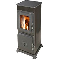 Wood heating stove BOZEN Bfree-standingcontemporarymetal