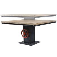 Industrial design table SL-030oakbeechmaple