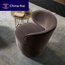 Contemporary side table DIAMONDlacquered metalmetal baseround