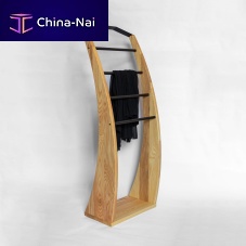 Ash clothes rack PLUTOO - ASH WOODcontemporarypowder-coated steel