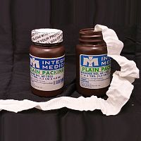 Cotton gauze bandage sterile