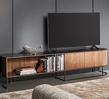 Contemporary TV cabinet Dunelowboardwith storage2-door