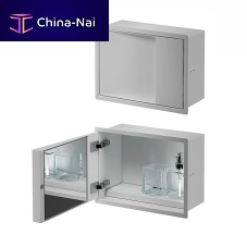 Contemporary bathroom cabinet A80750homestainless steellacquered