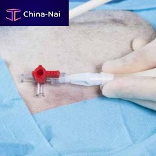 Medical valve 00120001bluered