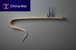 Floating shelf GENIEoriginal designsolid woodash