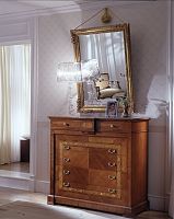 Traditional chest of drawers D 703wood veneer6-drawer