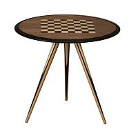 Contemporary chess table CARAMBOLAhomewooden