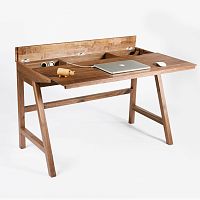 Free-standing desk MATEScandinavian designoakwalnut