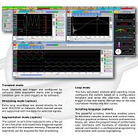 Measurement software SATURN Studio II analysisinterfacetest