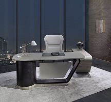 Contemporary desk SC30 CENTURY woodencommercial