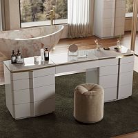 Contemporary dressing table Zenitwooden1-seat