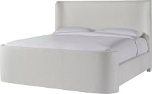 King size bed MONTAUK CALIFORNIAcontemporaryupholsteredwith upholstered headboard
