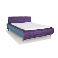 Double bed QUILTcontemporaryupholsteredwith headboard