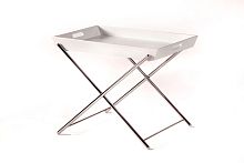 Contemporary side table MIAMImetaloakMDF