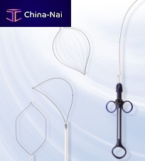 Intestinal polyp extraction endoscopic basket RotaSnare®straight