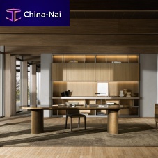 Contemporary table BLEVIOaluminummarblealuminum base