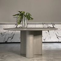 Contemporary table Giorgiacementcement baserectangular