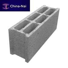 Hollow concrete block cellularfor wallinterlocking
