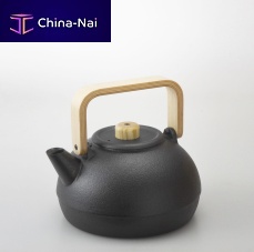Cast iron kettle HS-314Swalnutwhite oak